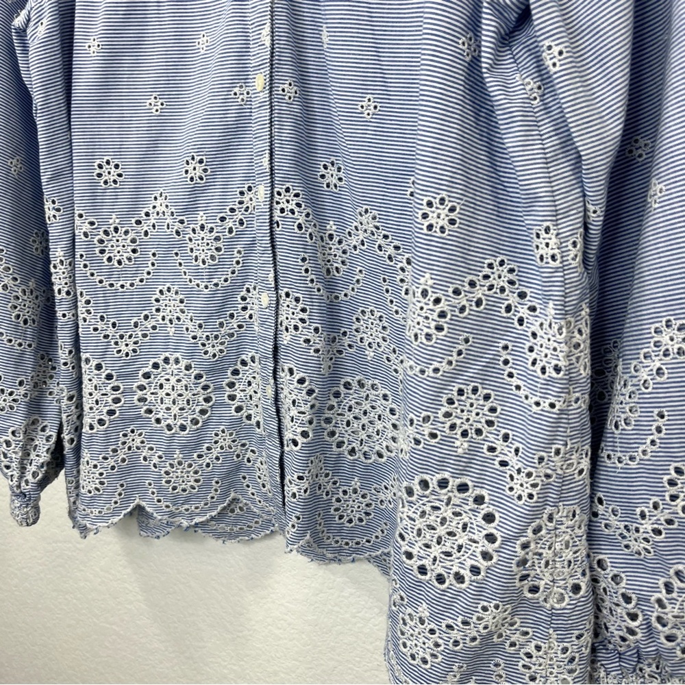 Sundance Rory Embroidery Eyelet‎ Top size Medium - Picture 3 of 10